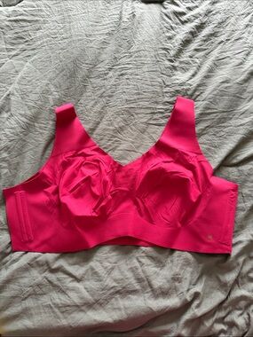 Honeylove Seamless Softform Red Pullover Bra Size 3x